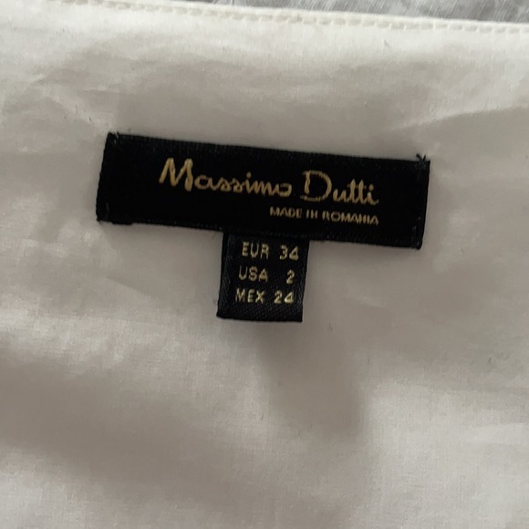 White cross over blouse - Picture 2 of 3